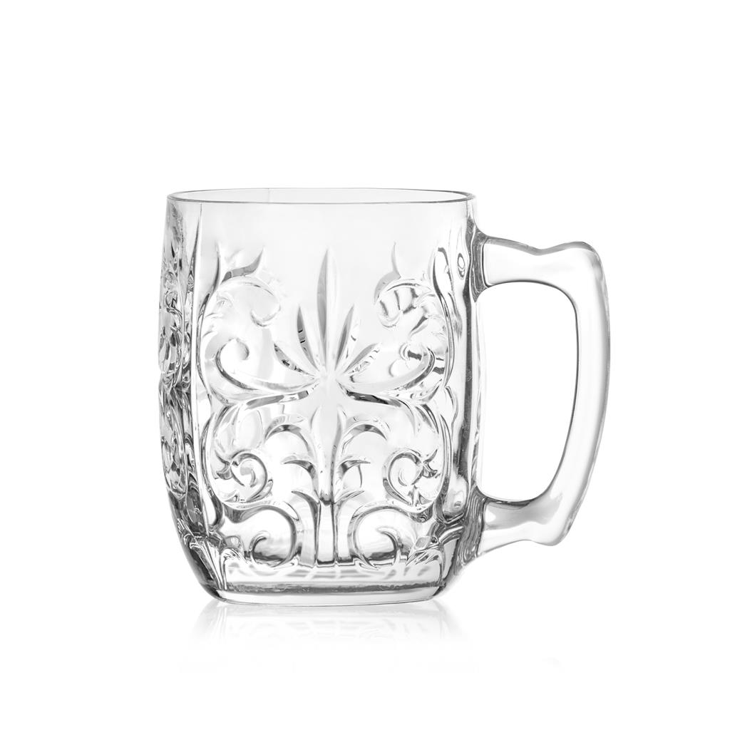 Bicchiere Vetro RCR Tattoo Mule 43cl con manico