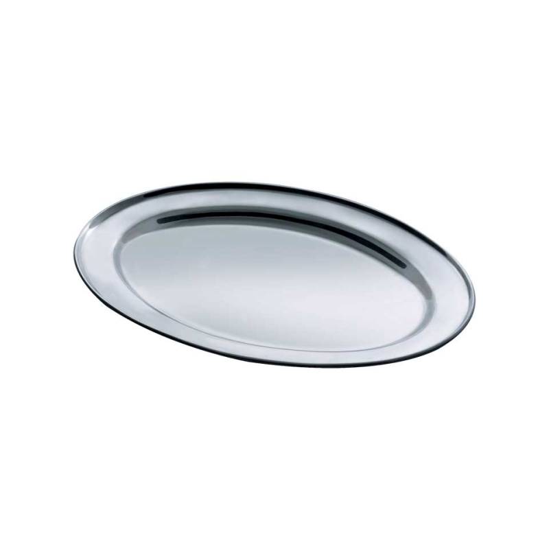 Vassoio Inox Ovale 55cm Eastman