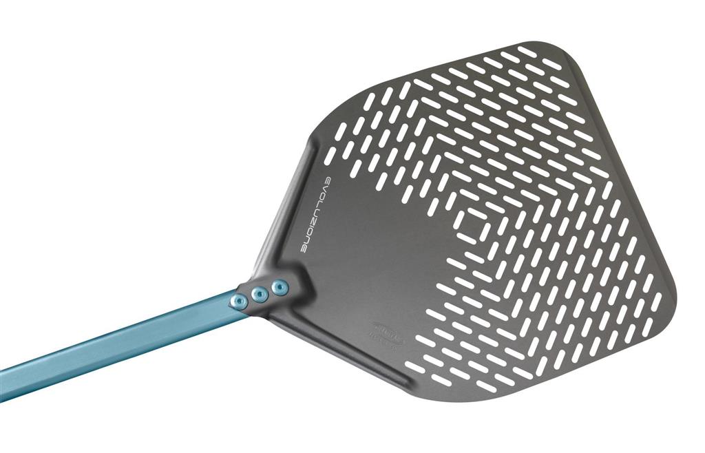 Pala Pizza Forata Rettangolare 33x33 Gi.Metal
